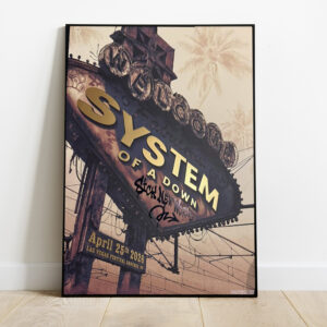 Limited Edition SOAD 2026 Poster-ND04252623