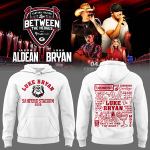 Limited Edition LB ?Live Between The Hedges? At Sanford Stadium Hoodie-LL260421008