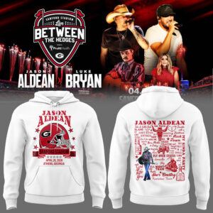 Limited Edition JA ?Live Between The Hedges? At Sanford Stadium Hoodie-LL260421019