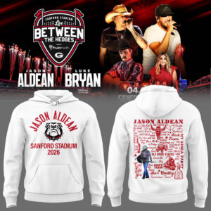 Limited Edition JA ?Live Between The Hedges? At Sanford Stadium Hoodie-LL260421020