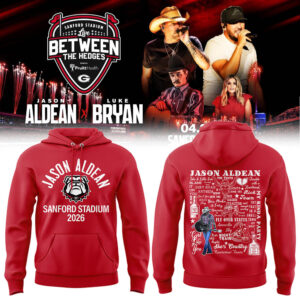 Limited Edition JA ?Live Between The Hedges? At Sanford Stadium Hoodie-LL260421022
