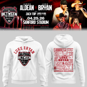 Limited Edition LB ?Live Between The Hedges? At Sanford Stadium Hoodie-ND04222626