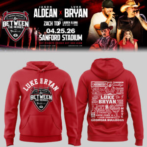 Limited Edition LB ?Live Between The Hedges? At Sanford Stadium Hoodie-ND04222629