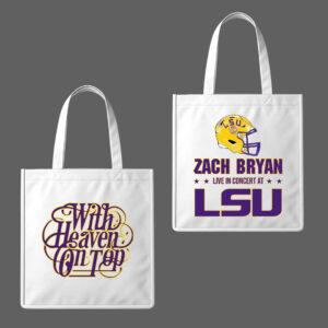 Limited Limited Zach “With Heaven On Tour 2026.” at LSU Tote Bag-LL260328007