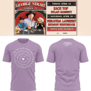 Limited Edition G. Strait x Texas Tech At Jones AT&T Stadium Tshirt-LL260423110