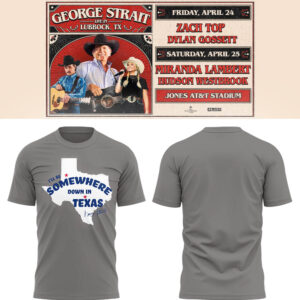 Limited Edition G. Strait x Texas Tech At Jones AT&T Stadium Tshirt-LL260423112
