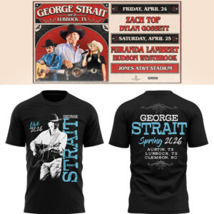 Limited Edition G. Strait x Texas Tech At Jones AT&T Stadium Tshirt-LL260423113