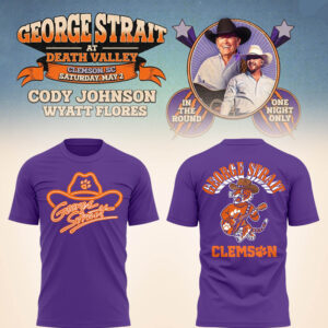 Limited Edition G. Strait x Clemson Tigers 2026 Tshirt-LL260428054