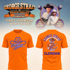 Limited Edition G. Strait x Clemson Tigers 2026 Tshirt-LL260428052