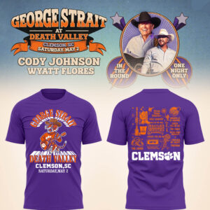 Limited Edition G. Strait x Clemson Tigers 2026 Tshirt-LL260428053