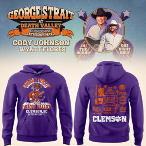 Limited Edition G. Strait x Clemson Tigers 2026 Hoodie-LL260428056