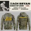 Limited Zach Bryan ?The?Quittin??Time?Tour 2025? Camo Hoodie-ND07212537