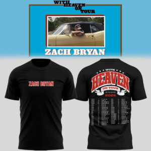 Limited Zach ?With Heaven On Tour 2026.? TShirt-PU26030705