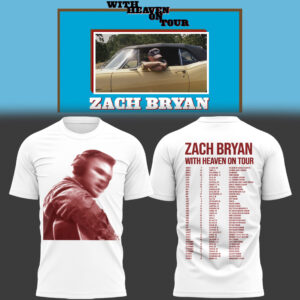Limited Zach ?With Heaven On Tour 2026.? TShirt-PU26030713