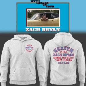 Limited Zach ?With Heaven On Tour 2026.? in Florida Hoodie-PU26031404