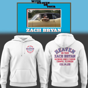 Limited Zach ?With Heaven On Tour 2026.? in Florida Hoodie-PU26031403