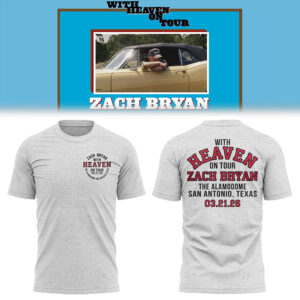 Limited Zach ?With Heaven On Tour 2026.? in The Alamodome TShirt-LL260322003