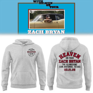 Limited Zach ?With Heaven On Tour 2026.? in The Alamodome Hoodie-LL260322004