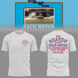 Limited Zach ?With Heaven On Tour 2026.? at H.A. Chapman Stadium TShirt-LL260504002