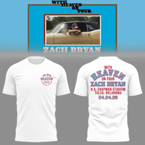 Limited Zach ?With Heaven On Tour 2026.? at H.A. Chapman Stadium TShirt-LL260504001