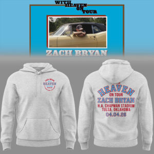 Limited Zach ?With Heaven On Tour 2026.? at H.A. Chapman Stadium Hoodie-LL260504004