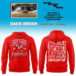 Limited Zach ?With Heaven On Tour 2026.? at Louisville Hoodie-LL260410037