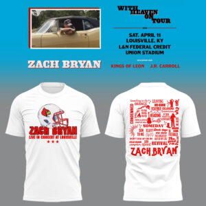 Limited Zach ?With Heaven On Tour 2026.? At Louisville TShirt-LL260410033