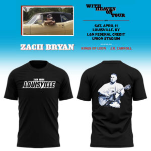 Limited Zach ?With Heaven On Tour 2026.? At Louisville TShirt-LL260410020