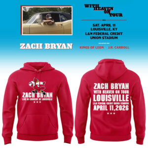 Limited Zach ?With Heaven On Tour 2026.? at Louisville Hoodie-LL260410019