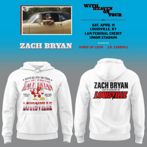 Limited Zach ?With Heaven On Tour 2026.? at Louisville Hoodie-LL260410023