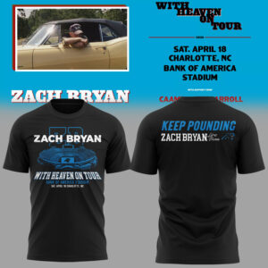 Limited Edition ?With Heaven On Tour 2026.? at Bank of America Stadium Shirt-KC04172618