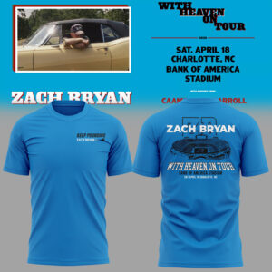 Limited Edition ?With Heaven On Tour 2026.? at Bank of America Stadium Shirt-KC04172619