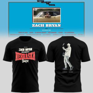 Limited Edition ?With Heaven On Tour 2026.? at Memorial Stadium Shirt-PU26042501