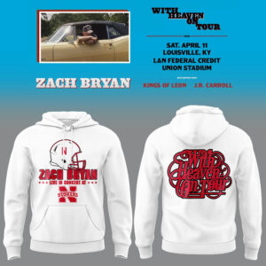 Limited Edition ?With Heaven On Tour 2026.? at Memorial Stadium Hoodie-LL260423006
