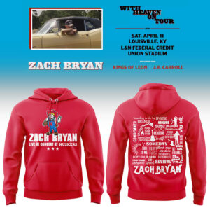 Limited Edition ?With Heaven On Tour 2026.? at Memorial Stadium Hoodie-LL260423007