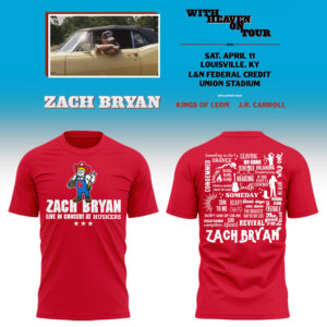 Limited Edition ?With Heaven On Tour 2026.? at Memorial Stadium Shirt-LL260423002