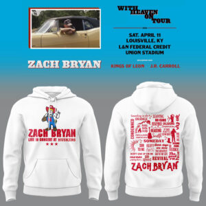 Limited Edition ?With Heaven On Tour 2026.? at Memorial Stadium Hoodie-LL260423008