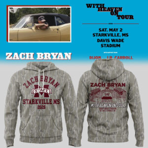 Limited Edition ?With Heaven On Tour 2026.? at Davis Wade Stadium Starkville, Mississippi Hoodie-KC04272628