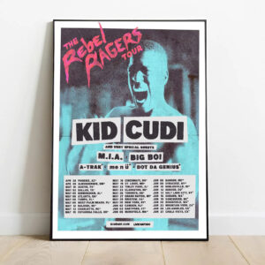 Limited Edition The Rebel Ragers Tour 2026 Poster-LL260503002