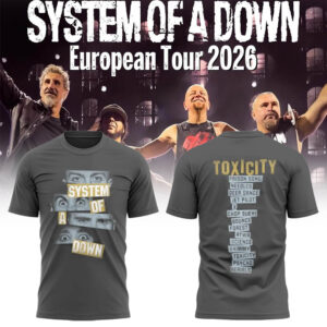 Limited Edition SOAD-MEX Tour 2026 Tshirt-LL260527018