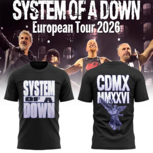 Limited Edition SOAD-MEX Tour 2026 Tshirt-LL260527020