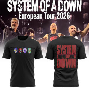 Limited Edition SOAD-MEX Tour 2026 Tshirt-LL260527022
