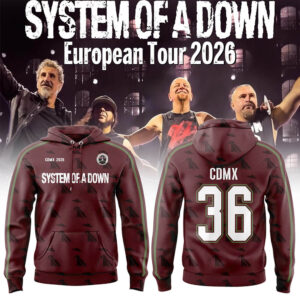 Limited Edition SOAD-MEX Tour 2026 Hoodie-LL260527027