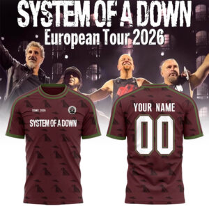Limited Edition SOAD-MEX Tour 2026 Custom Tshirt-LL260527029