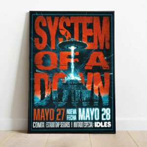 Limited Edition SOAD 2026 Poster-LL260527100