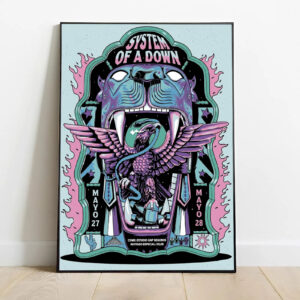 Limited Edition SOAD 2026 Poster-LL260527101