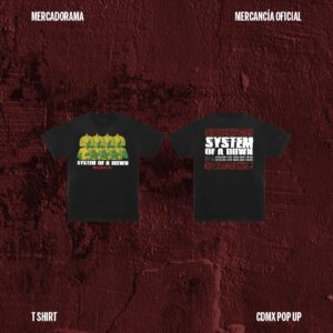 Limited Edition SOAD-MEX Tour 2026 Tshirt-AB0530266001