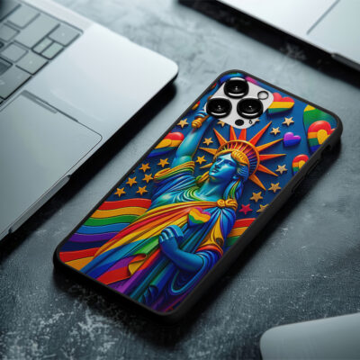 Pride Month x 4th Of July High Quality Printed Customize iPhone Case-TM25061701BHPC