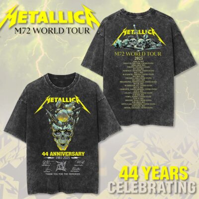 Music Tour Y2k High Quality Printed Wash Tee - TM250624172D.B381
