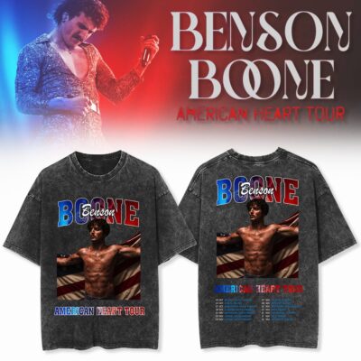 Music Tour Y2k High Quality Printed Wash Tee - TM250624112D.B381